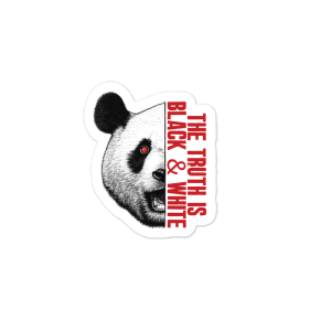 The Truth is Black & White Vinyl Decals