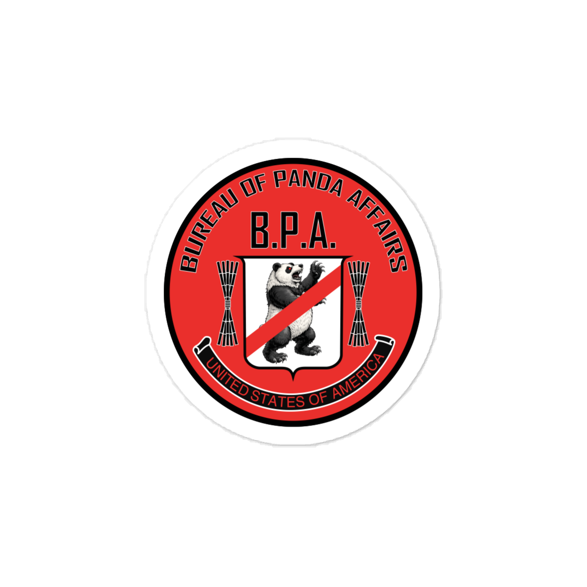 BPA Crest Charlie Vinyl Decals